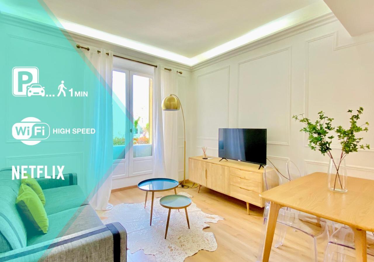 Apartment Designer Garden View Ac, Fiber Wifi Heart Of Monte Carlo
